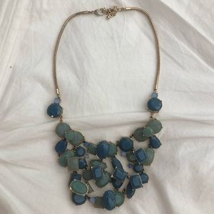 Blue Statement Necklace